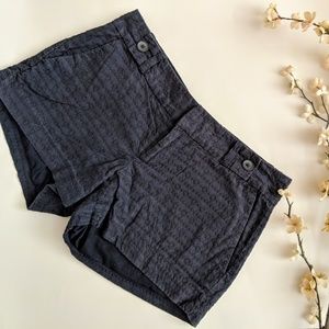 Banana Republic Eyelet Navy Shorts Ryan Fit Sz 2